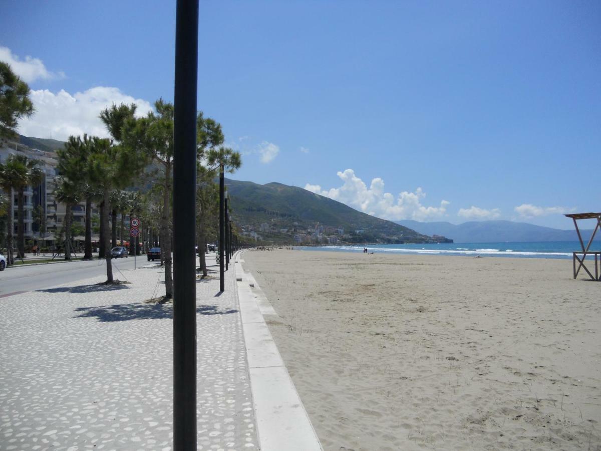 Lungomare Apartament Sea View Vlorë エクステリア 写真